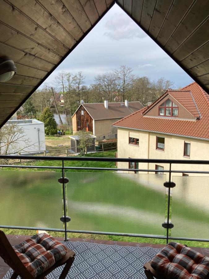 Ferienwohnung Teichblick -Balkon- Drezno Zewnętrze zdjęcie